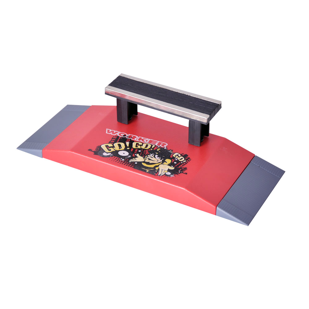 Fingerboard - X Skatepark WORKER mini rámpa - pados Worker