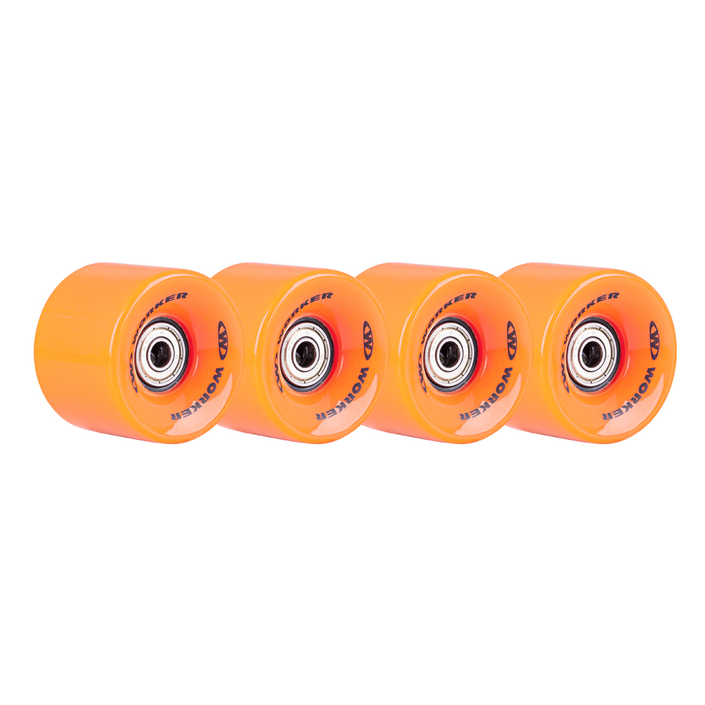 Longboard kerekek 60*45mm csapágyakkal ABEC 7 – 4db Worker