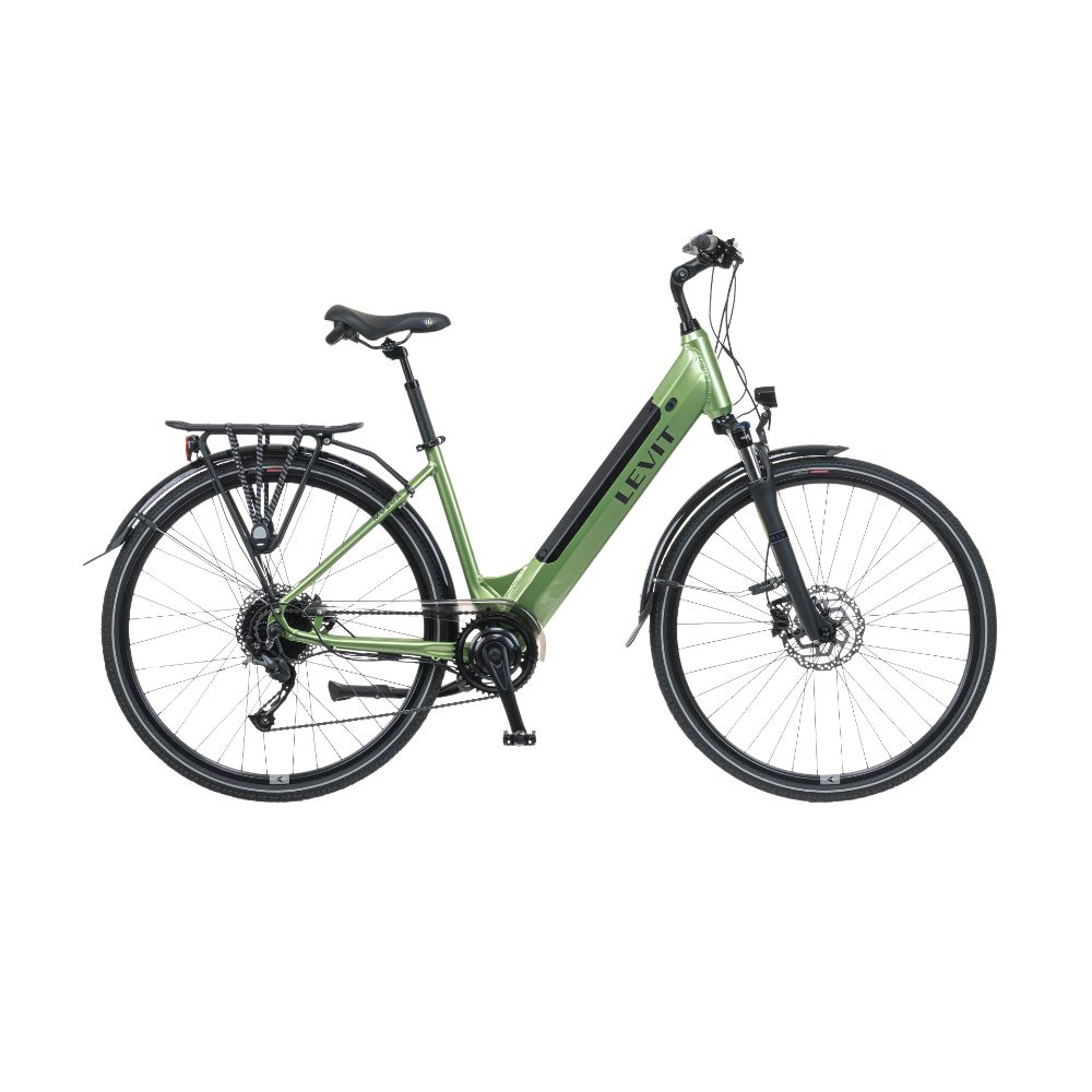 Városi ebike Levit Musca Urban HD 468 28" - model 2024  Oliva Gyöngy  18" (165-175 cm) Levit