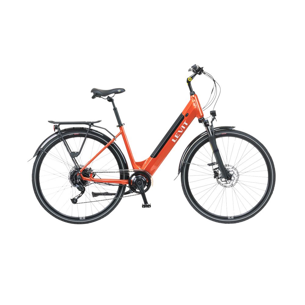 Városi ebike Levit Musca Urban HD 630 28" - model 2024  Narancs Gyöngy  18" (165-175 cm) Levit