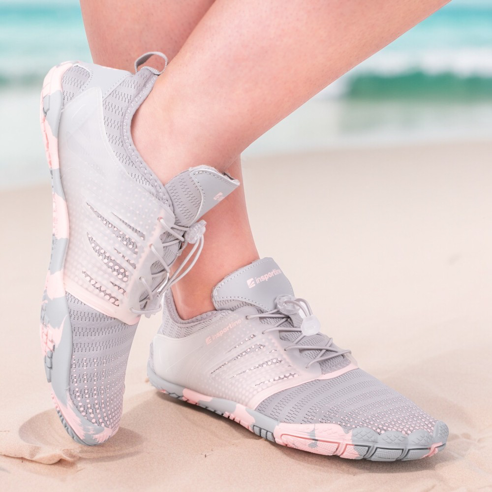 Vízi cipő inSPORTline Solaric Lady  38  szürke-rózsaszín Insportline