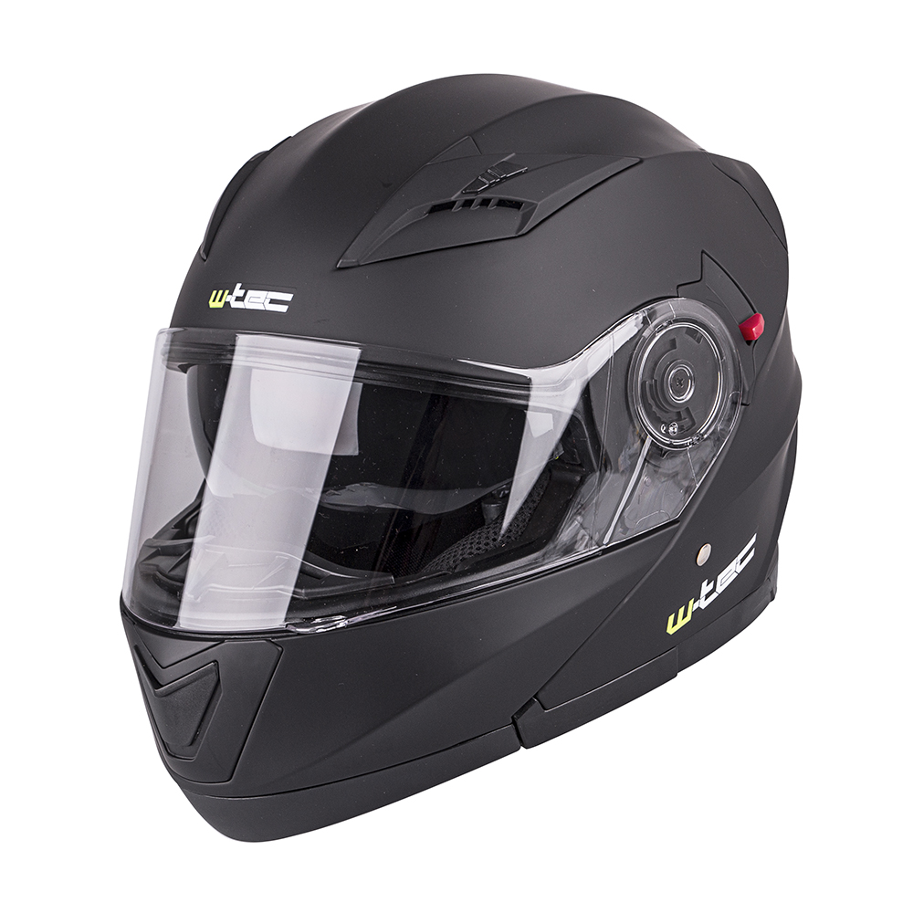 W-TEC Pezzon felhajtható motoros bukósisak  matt fekete  XXL(63-64) W-tec