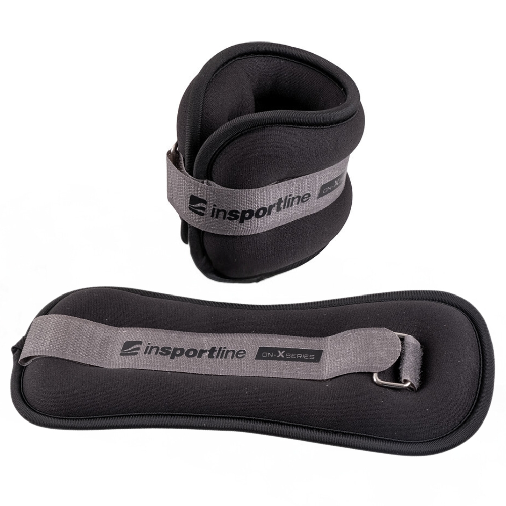 Csukló/boka súly inSPORTline ON-X Neoprener 2x2 kg Insportline