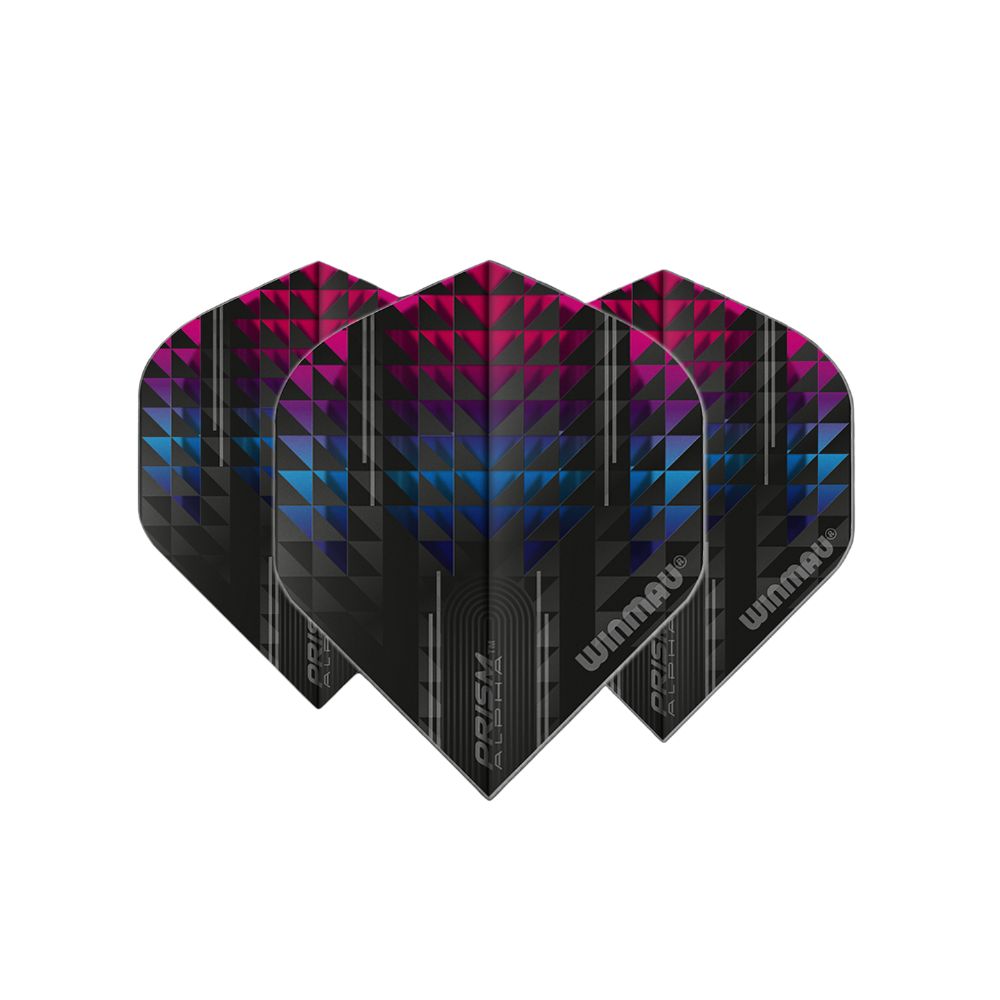 Dart szárny Winmau Prism Alpha  kék-rózsaszín Winmau