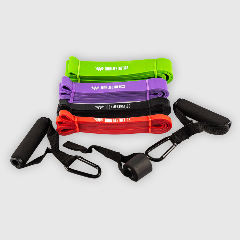 Erősítő szett Iron Aesthetics Handle Bands Set Iron Aesthetics