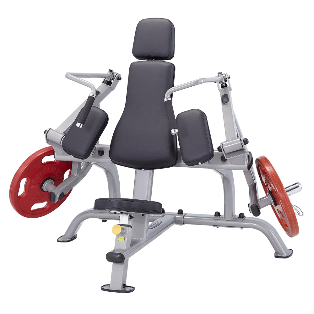 Izolált tricepsz gép Steelflex PlateLoad Line PLTE  szürke Steelflex