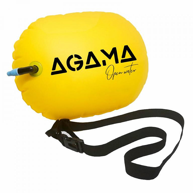 Jelzőbója Agama OPEN WATER 7 L  sárga Agama