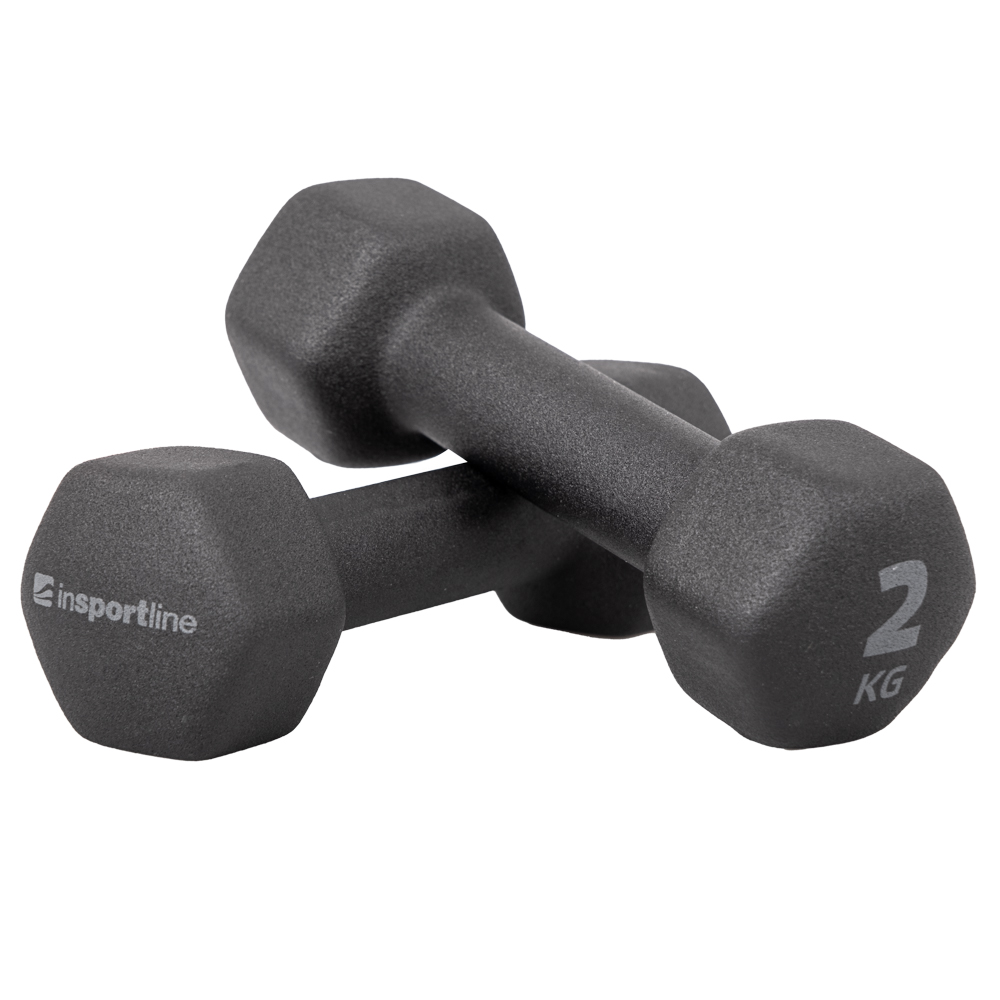 Neoprén kézisúlyzó inSPORTline ON-X Renbell 2 x 2 kg Insportline