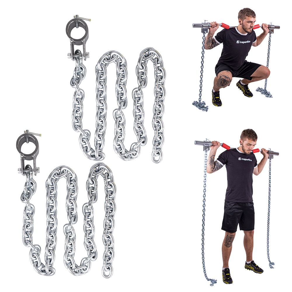 Súlyemelő lánc inSPORTline Chainbos 2x10 kg Insportline