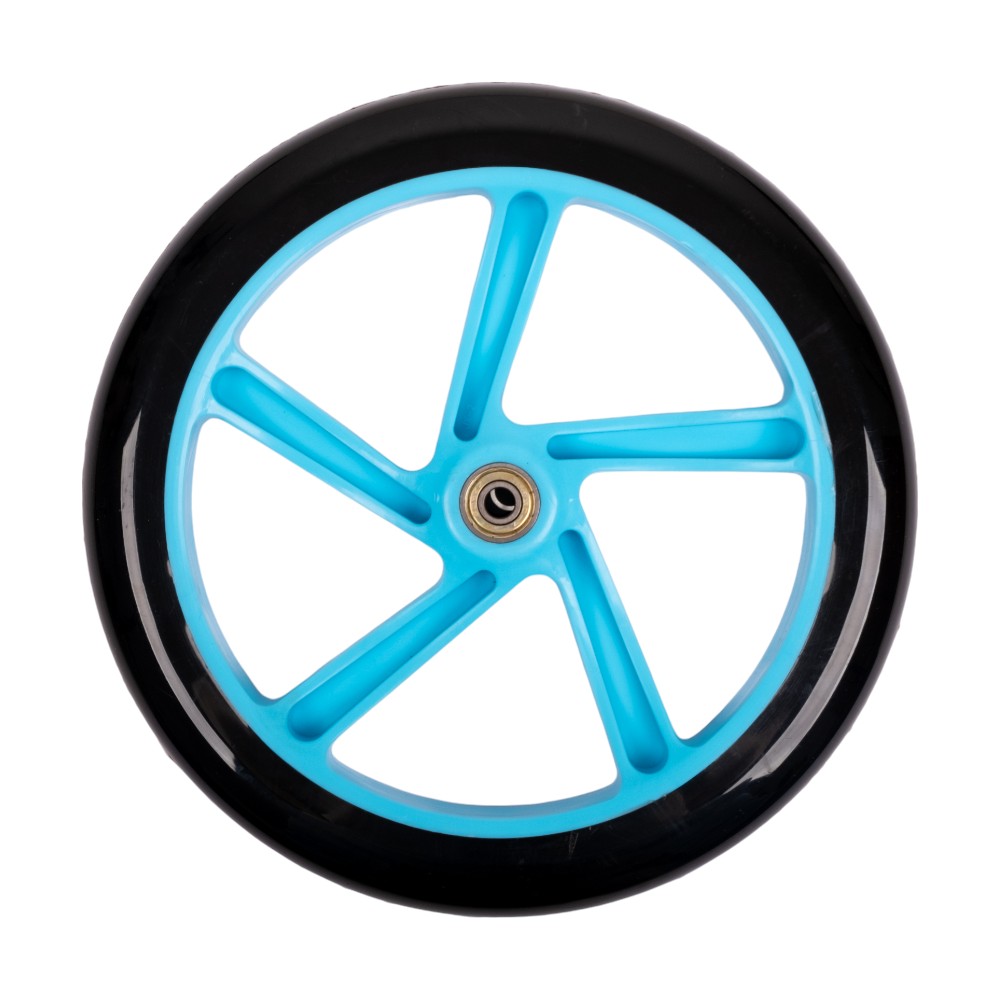 Első kerék csapággyal Discola 230x30mm rollerhez  kék Insportline