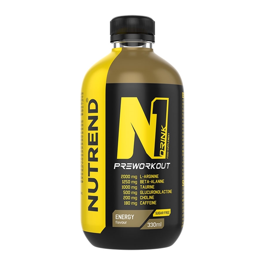 Energiaital Nutrend N1 Drink 330 ml  grapefruit+eukaliptusz Nutrend