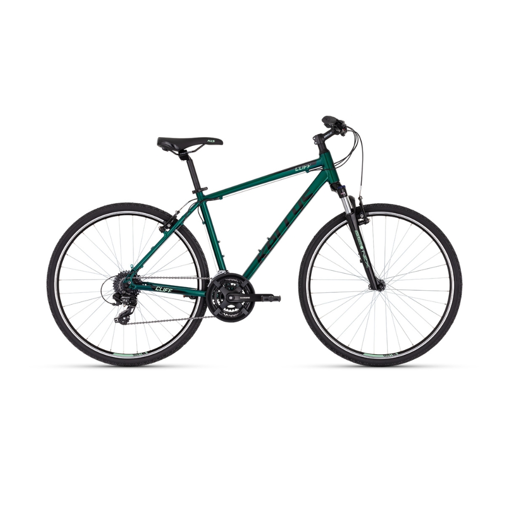 Férfi cross kerékpár KELLYS Cliff 30 28" - model 2025  Esőerdő Zöld  L (21"