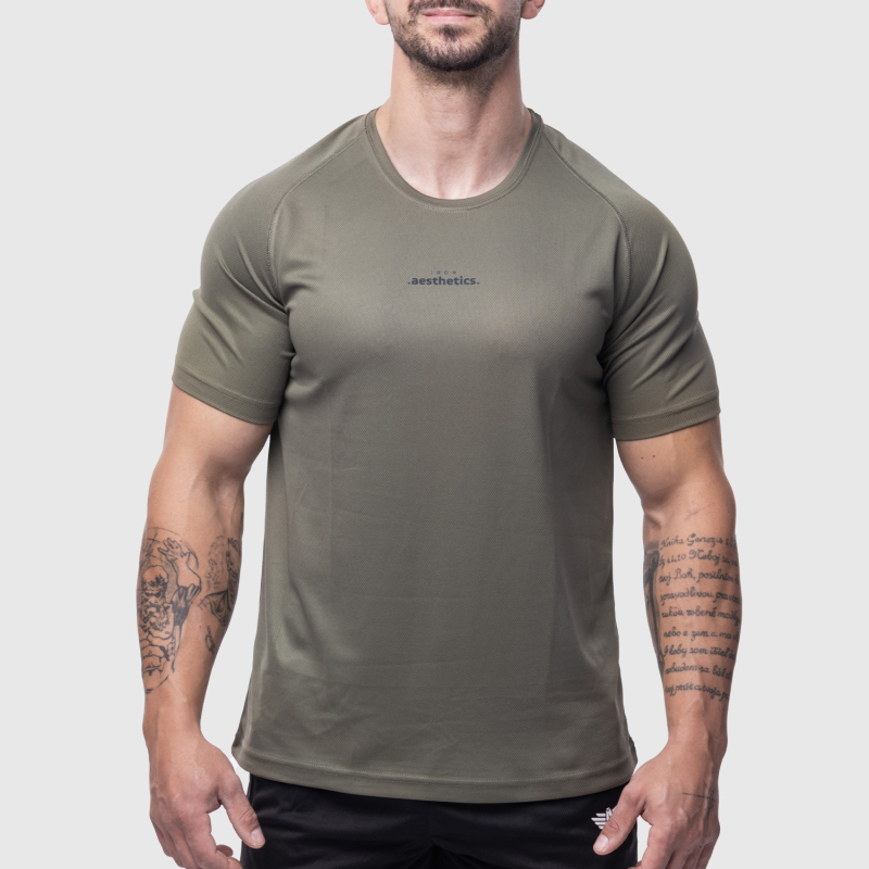 Férfi sportpóló Iron Aesthetics Training