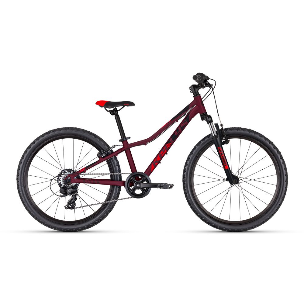 Gyerek kerékpár KELLYS KITER 50 24" - model 2025  Sötét Szilva  11" (125-145 cm) Kellys