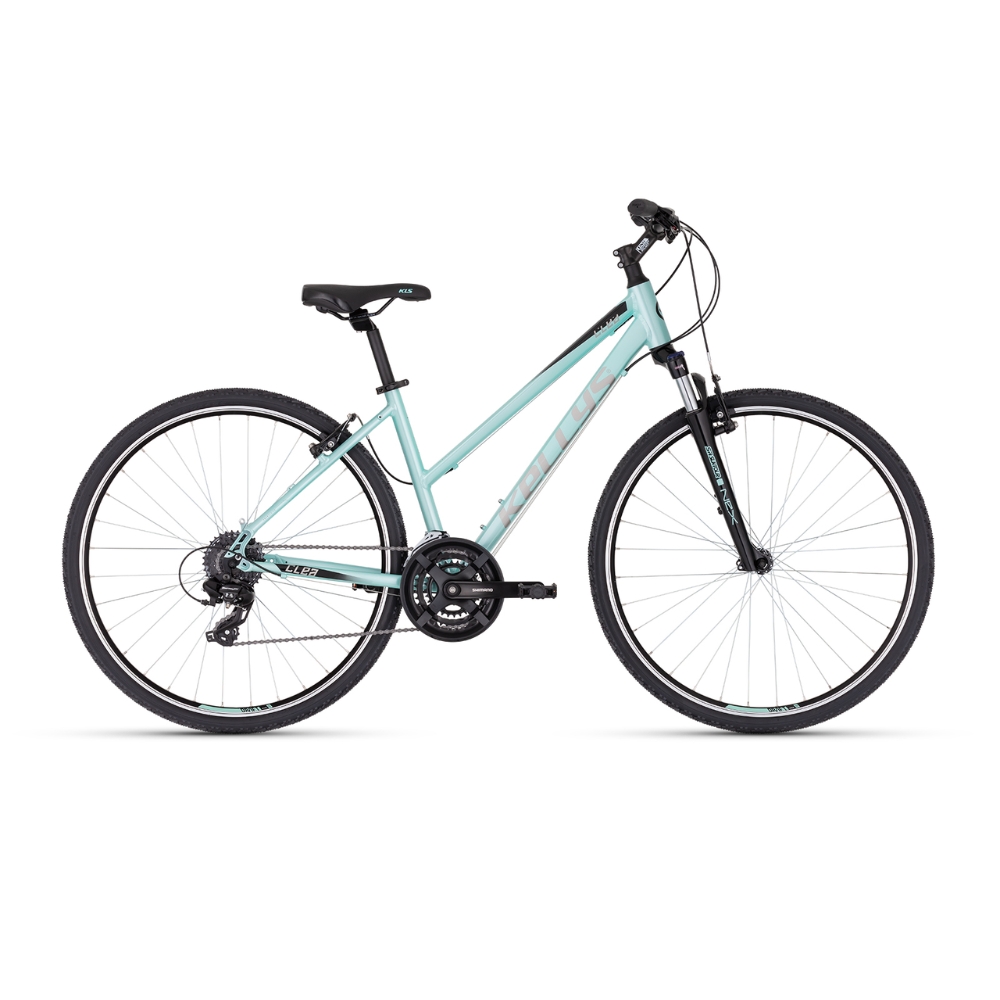 Női cross kerékpár KELLYS CLEA 30 28" - model 2025  Menta Zöld  M (19"