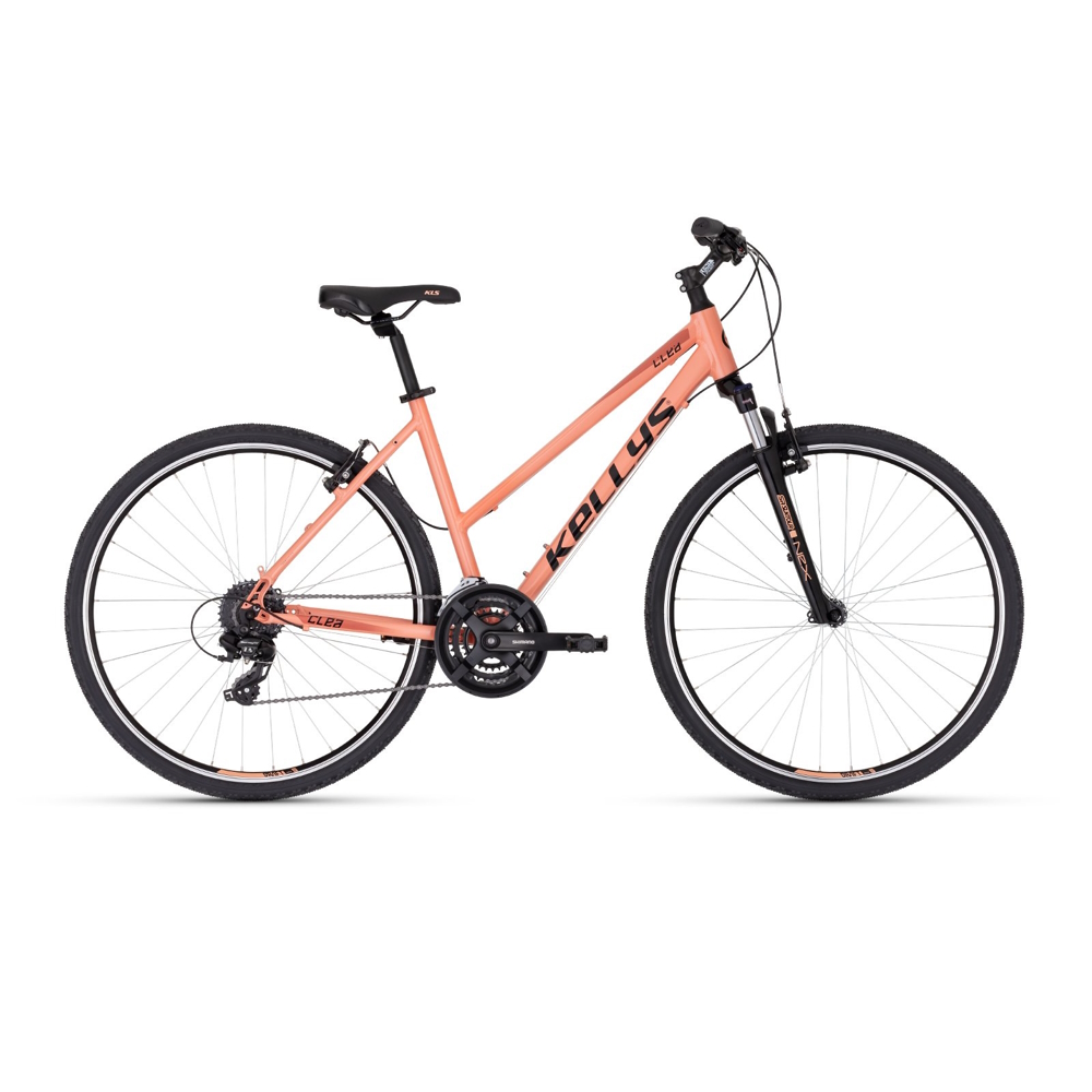 Női cross kerékpár KELLYS CLEA 30 28" - model 2025  sivatagi virág  M (19"