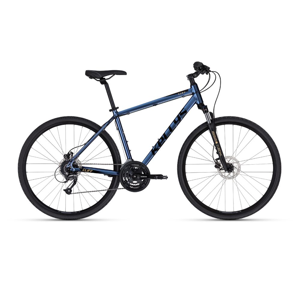 Cross kerékpár KELLYS CLIFF 90 28" 9.0  Zivatar Kék  M (19"