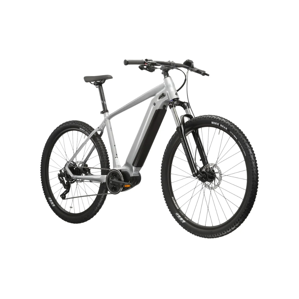 Hegyi elektromos kerékpár Kross Hexagon Boost 3.0 29" Gen 004  ezüst / fekete / fényes  L (20"