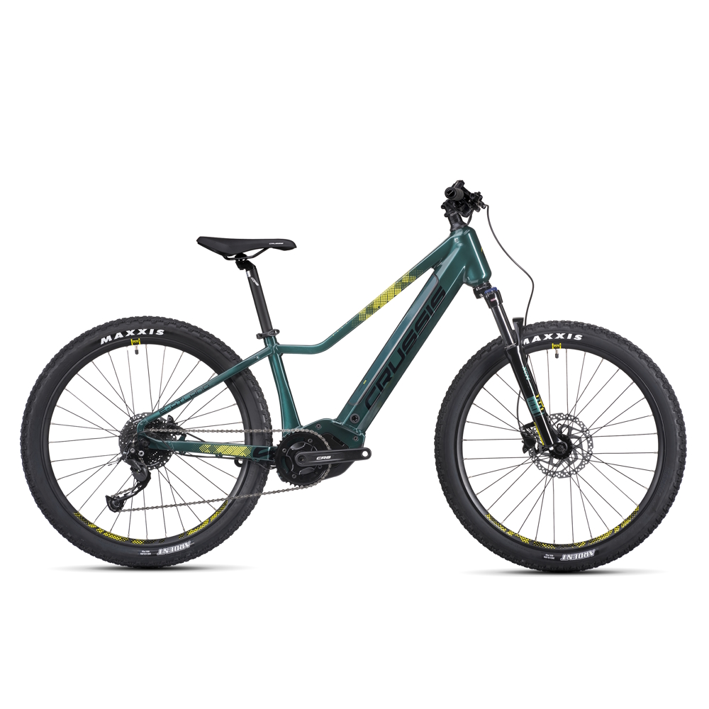 Junior hegyi elektromos kerékpár Crussis e-Atland 6.10 522Wh 26" - 2025  14" (135-155 cm) Crussis