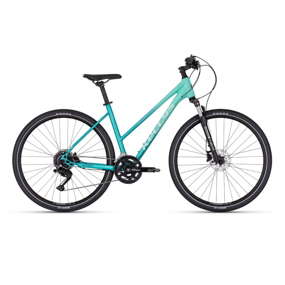 Női cross kerékpár KELLYS PHEEBE 50 28" 9.0  Víz  S (17"