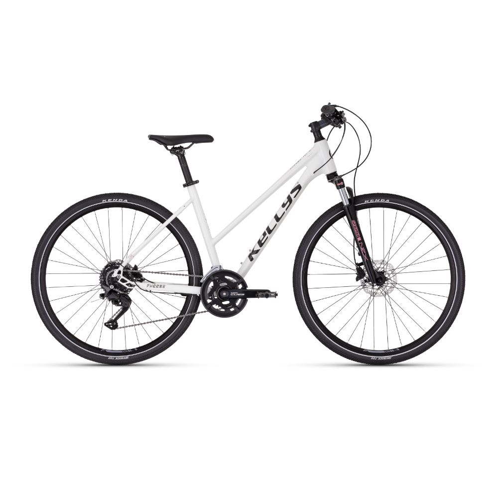 Női cross kerékpár KELLYS PHEEBE 50 28" 9.0  fehér  S (17"