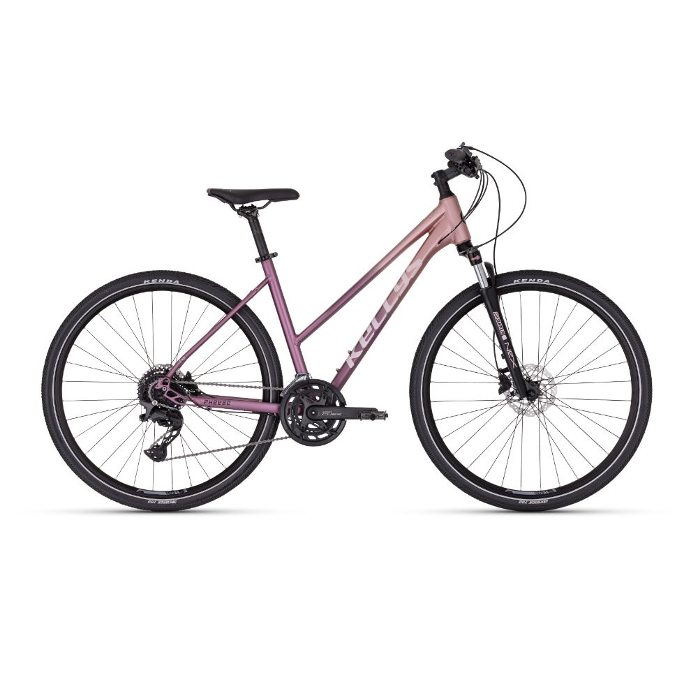 Női cross kerékpár KELLYS PHEEBE 70 28" 9.0  Rózsás Ibolyaszínű  M (19"