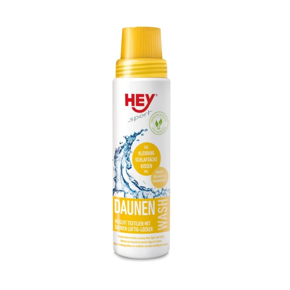 Tisztítószer pehelytöltetű termékekhez HEY Sport Down Wash 250 ml Hey sport