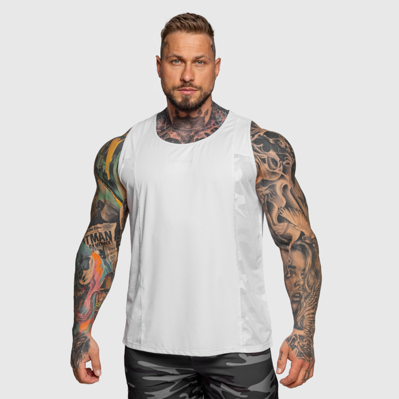 Férfi atléta Iron Aesthetics Camo Mesh