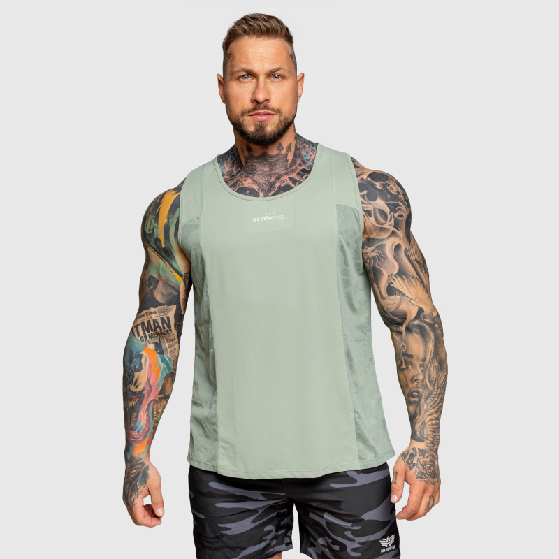 Férfi atléta Iron Aesthetics Camo Mesh