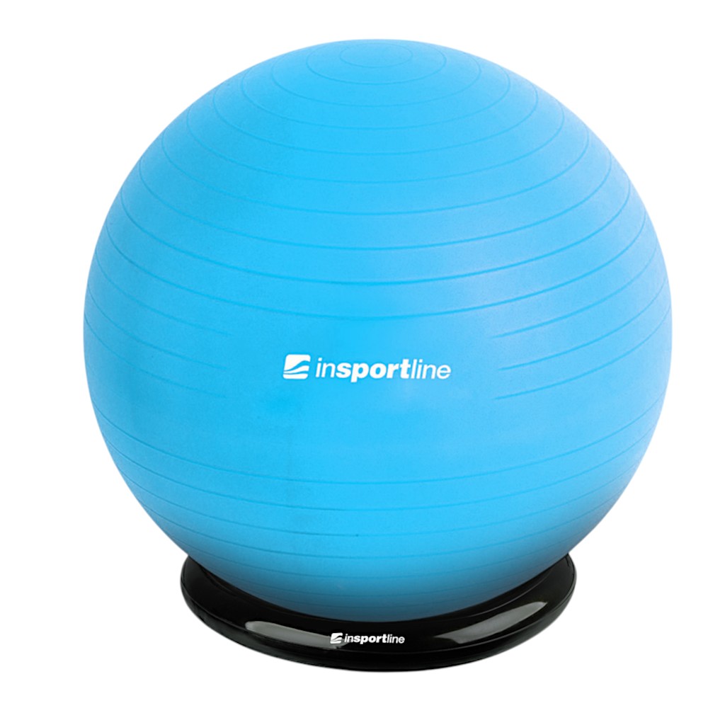 Gimnasztikai labda inSPORTline Top Ball 85 cm alappal  kék Insportline