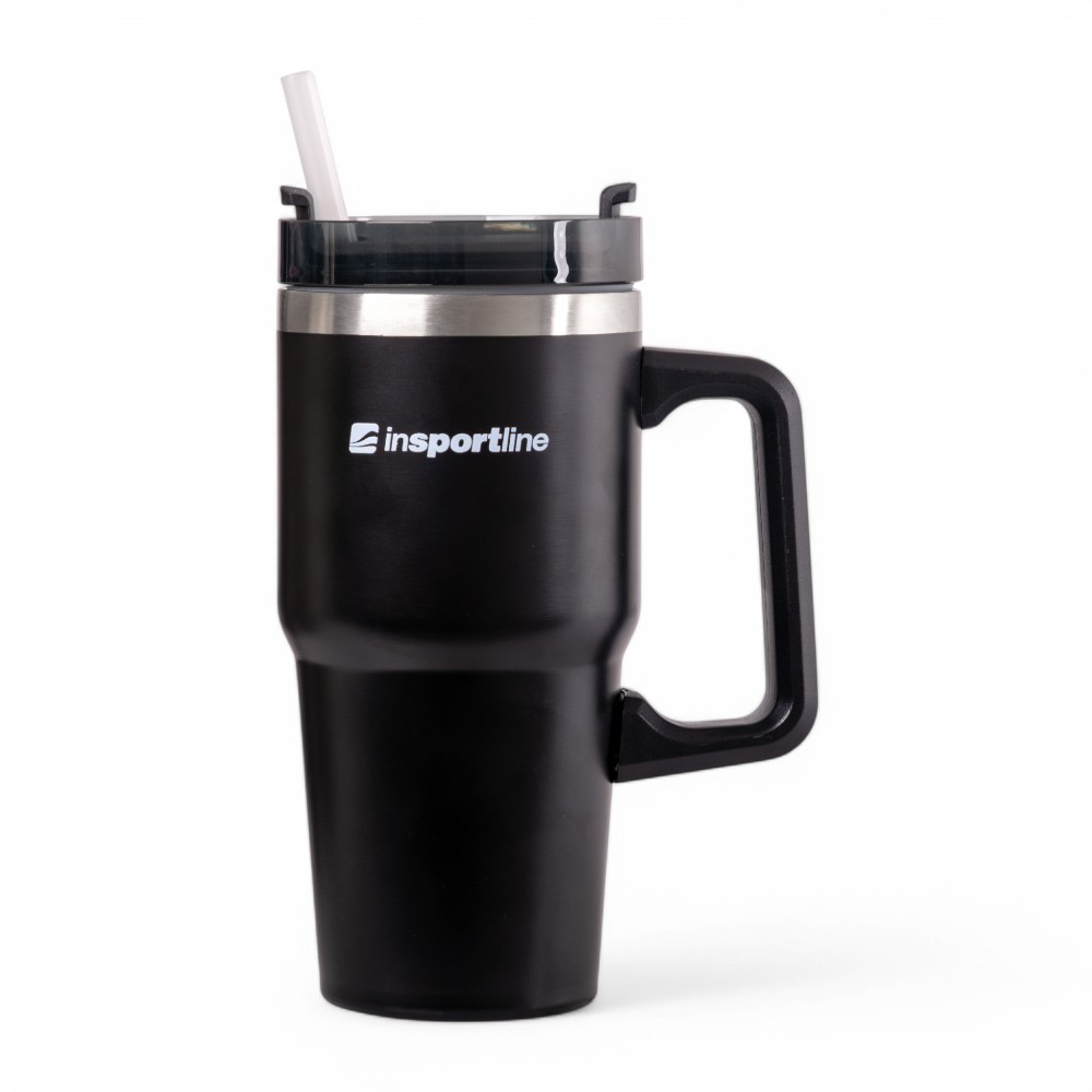 Termosz inSPORTline Teasara 600 ml  fekete Insportline