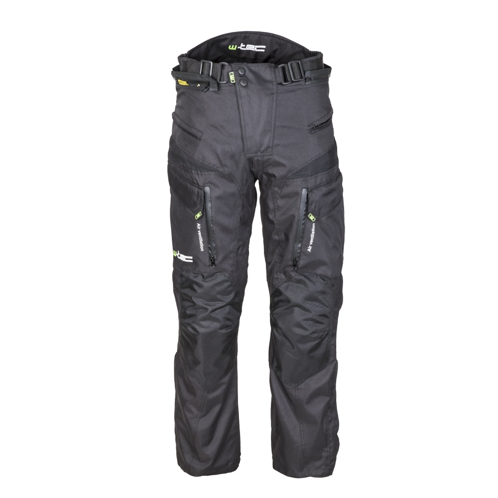 Férfi motoros nadrág W-TEC GS-1614 fekete bővített XL W-tec