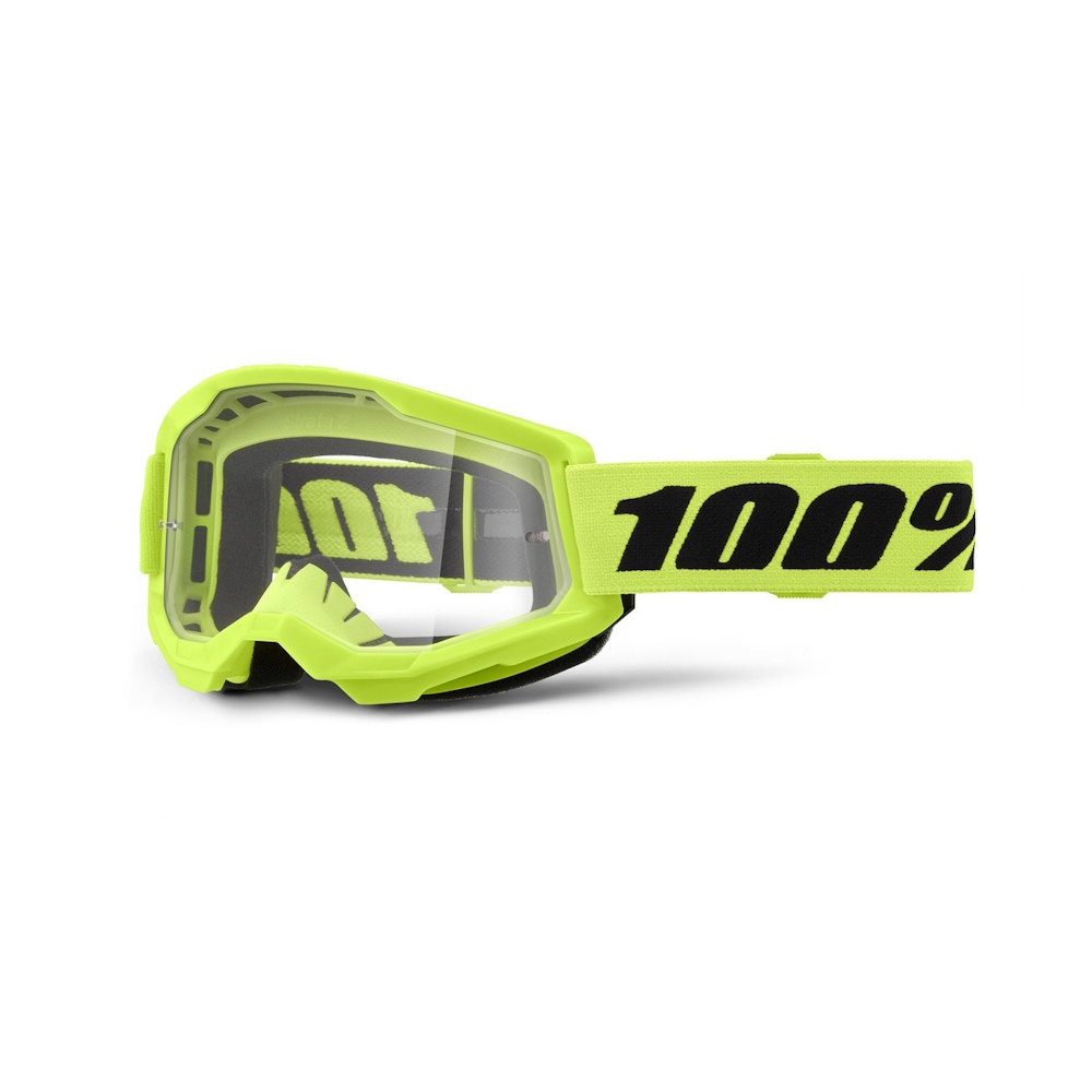 Motocross szemüveg 100% Strata 2 New Neon Sárga