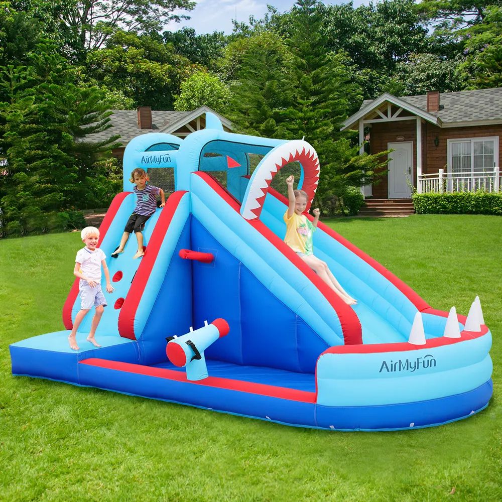 Felfújható vár AirMyFun Shark 83046