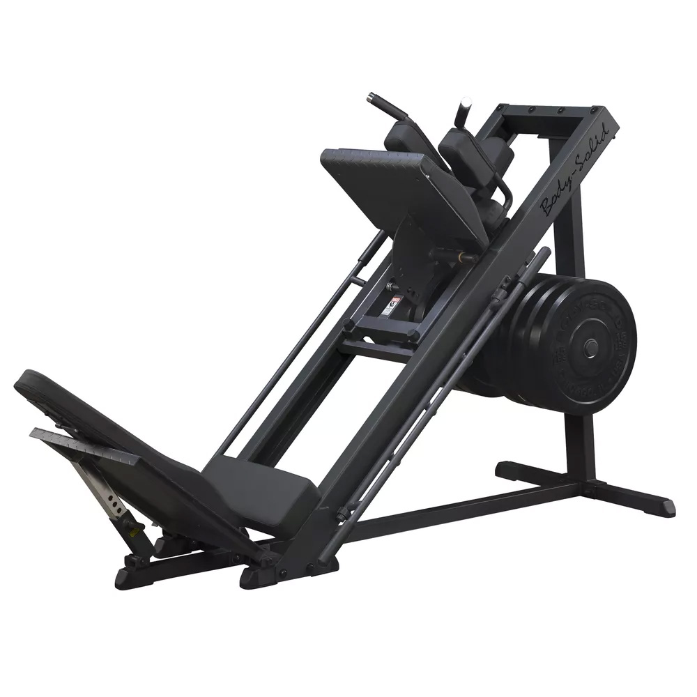 Lábtoló / Hack guggoló gép Body-Solid GLPH1100 fekete