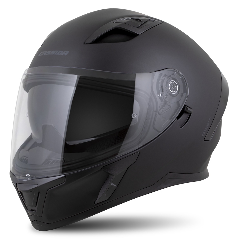 Motoros bukósisak Cassida Orbit Solid fekete matt / fekete