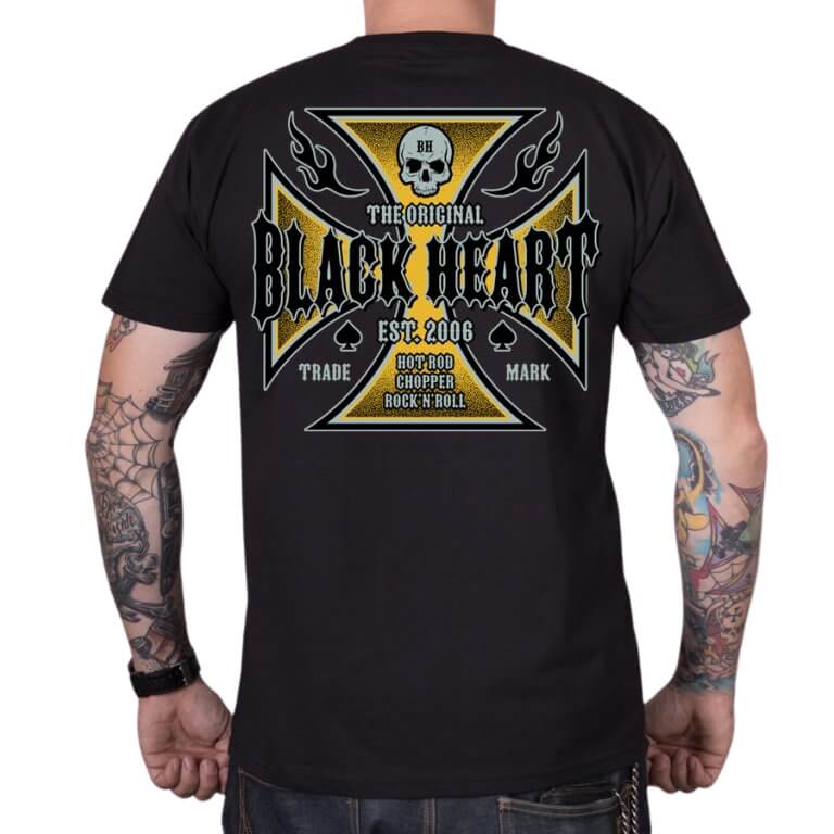 Poló BLACK HEART Ruthless rövid ujjú