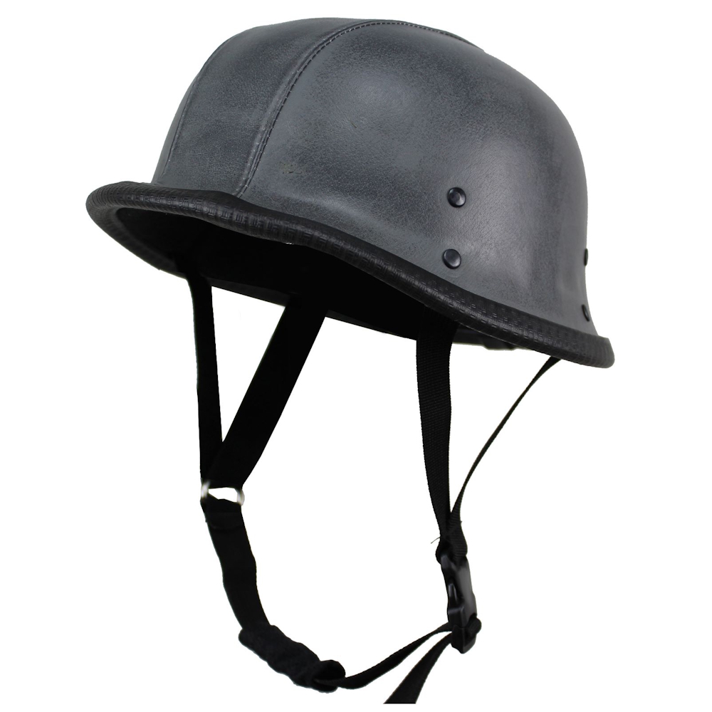 Retro nyitott motoros bukósisak Sodager Cracker Gray