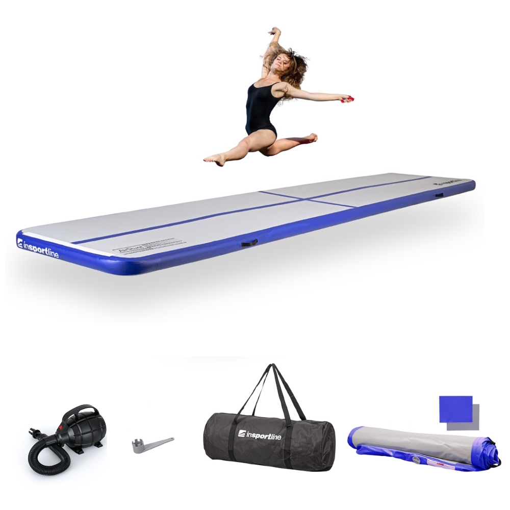 Airtrack elektromos pumpával inSPORTline Airstunt 500x100x10 cm