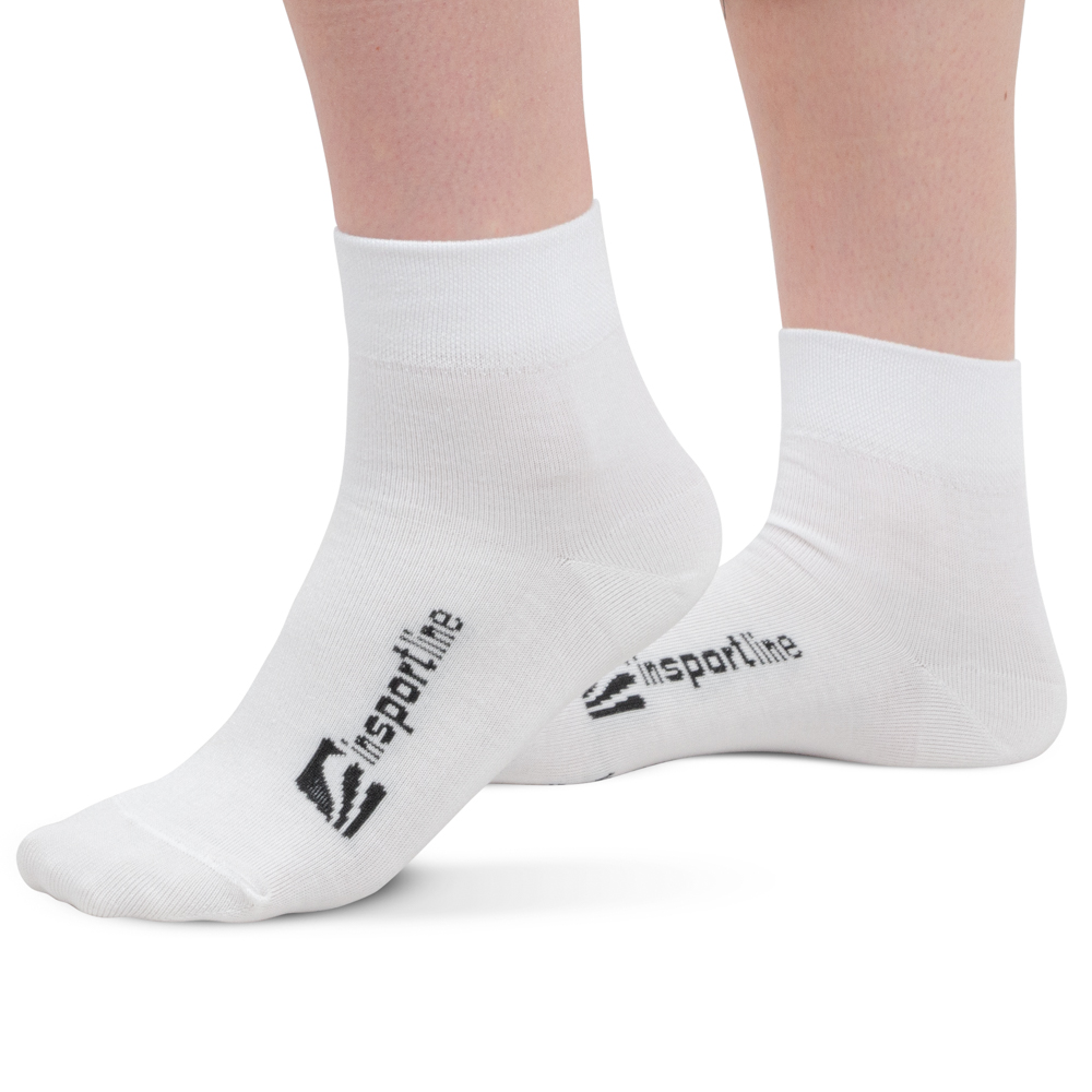 Antibakteriális bambusz zokni inSPORTline Silvatic Mid AG+ 3 pár