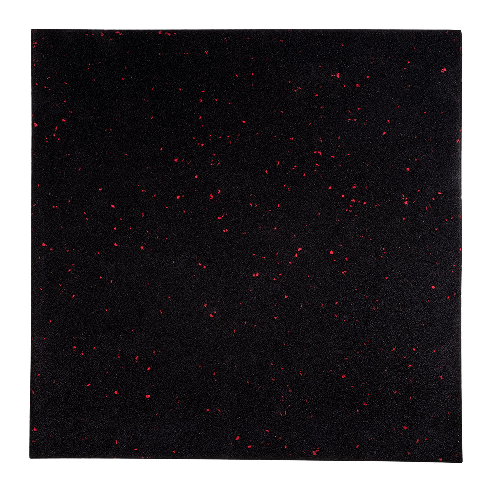 Talajvédő szőnyeg inSPORTline Proteko II 50x50x3 cm fekete-piros Insportline