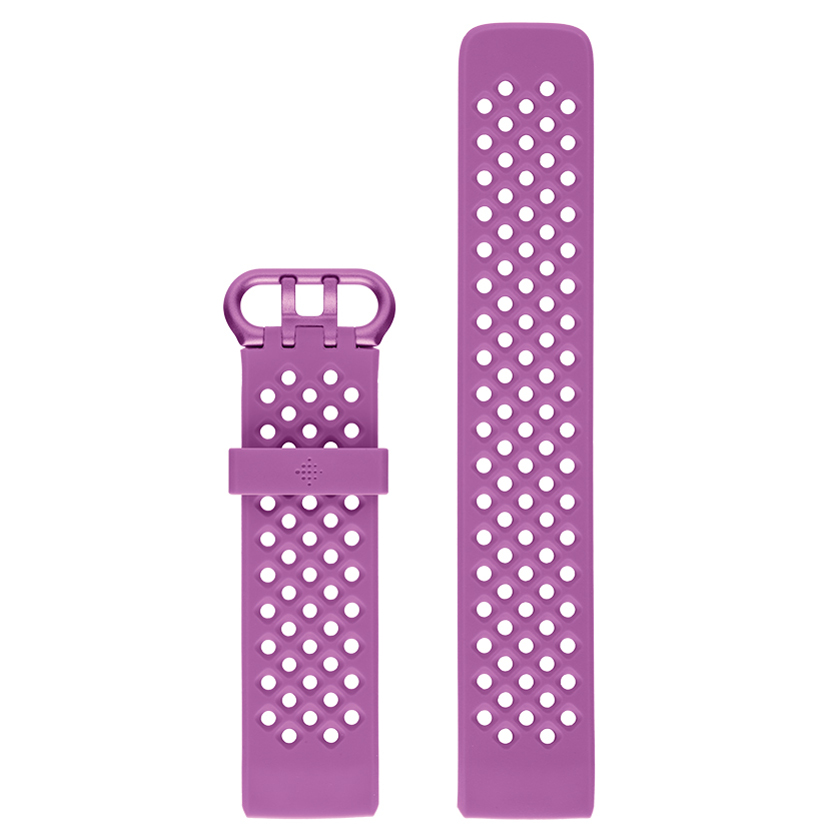Csere szíj Fitbit Charge 3 a 4 Sport Band Berry