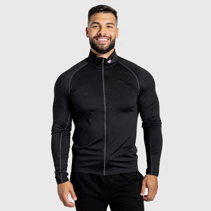 Férfi cipzáros pulcsi Iron Aesthetics Stride