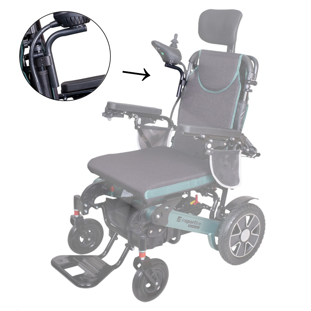 Joystick tartó inSPORTline kerekesszékhez