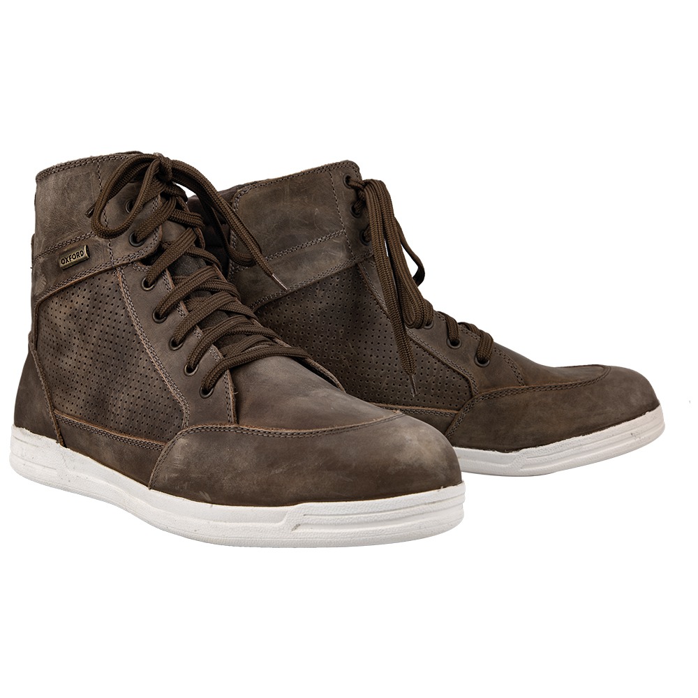 Motoros csizma Oxford Kickback Air Brown CE