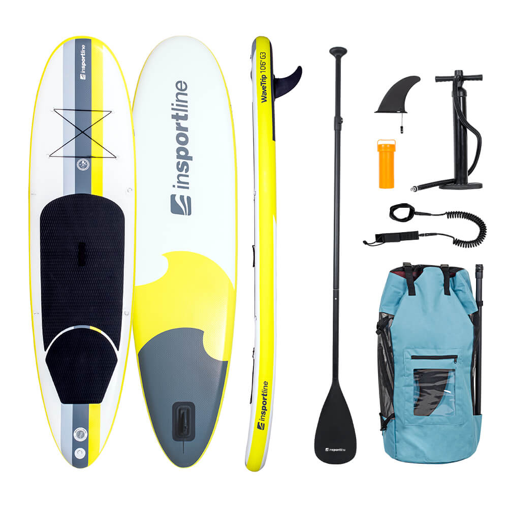 SUP inSPORTline WaveTrip 10'6" G3 sárga Insportline